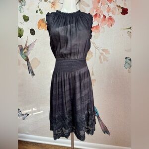 Velvet by Graham & Spencer Charcoal Midi Dress